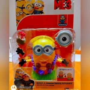 Despicable Me 3 Build a Minion Dave/Stewart Action Figure